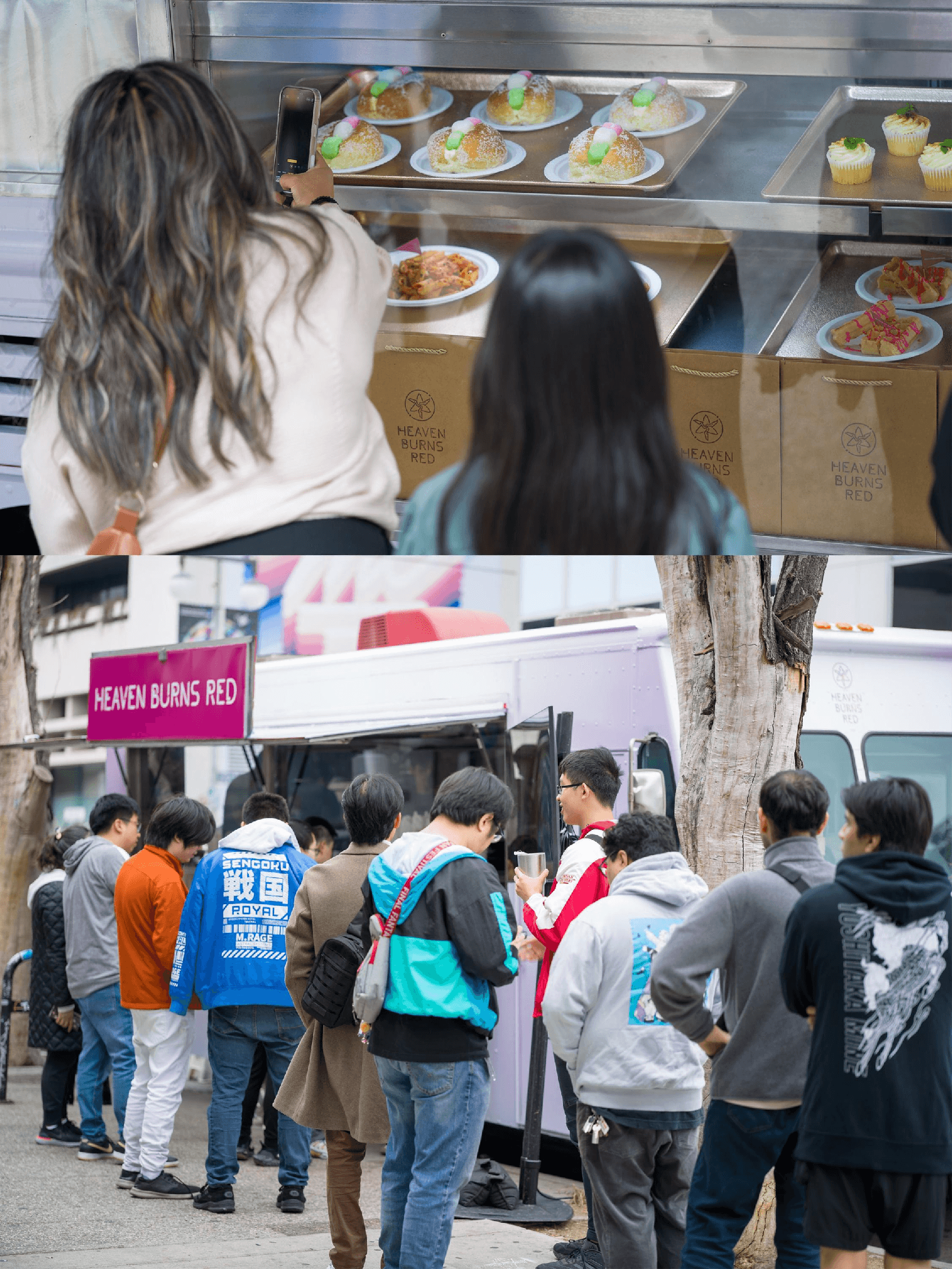 『ヘブンバーンズレッド』<br />ロサンゼルス フードトラック<br />POP-UPプロモーション 2