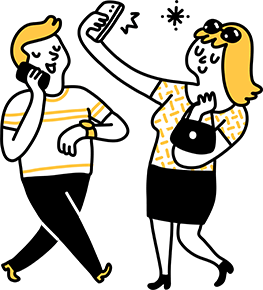 お問い合わせイラスト