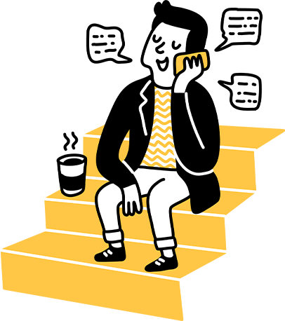 お問い合わせイラスト